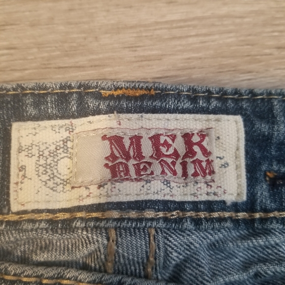 Mek denim women's zanzibar cigarette distressed jeans - Picture 4 of 16